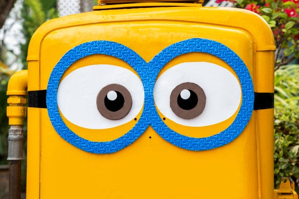 High-Quality 3D Minion Cake with Impressive Detailing